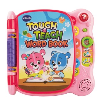 Touch & Teach Word Book - Pink